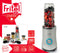 Fritel BG 1310 - Mini-blender - Blend & Go met 4 bekers - Zilvergrijs