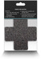 NS Novelties - Pretty Pasties - Glitter Cross - Black/Gold - 2 Pair