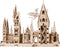 Ugears - Hogwarts™-kasteel Harry Potter