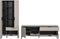Furnilux Noida - Woonkamercombinatie - Praktische indeling - Zwart - 41x290x192cm