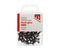 Quantore - Push pins 40 stuks zwart | 10 stuks