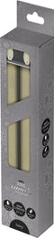 Anna's Collection LED Dinerkaarsen - 23 cm - afstandsbediening - ivoor (2 stuks)