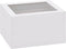 vidaXL - Sieradendoosje - 3-laags - 23x20,5x14 - cm - wit