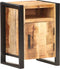 vidaXL - Nachtkastje - 40x35x55 - cm - massief - mangohout