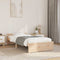 vidaXL - Bedframe - massief - hout - 90x190 - cm