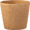 J-Line bloempot Bistro - cement - naturel - large - Ø 19 cm