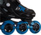 Roces Moody TIF - Inline Skates - Verstelbaar 30-35 - Zwart Blauw
