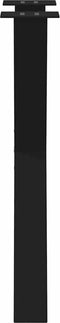 vidaXL - Eettafelpoten - 2 - st - X-vormig - 50x(72-73) - cm - staal - zwart