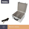 Perel Cd-koffer 1823-290 - Aluminium - 40 cd's - Grijs