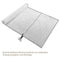Woltu Privacy Scherm 1,5x15 m - Antraciet - Zonwering en Windscherm voor Balkon en Tuin