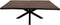 Tafelblad live edge - 220x100x5 - Walnoot bruin - Acaciahout