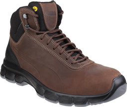 Puma Safety Condor Mid S3 ESD 630122 - Zwart/Bruin - 45