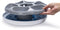Beeztees Onni - Voederautomaat Kat - 6x 180 ml - USB-oplaadbaar - Antraciet