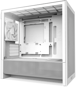 NZXT H3 Flow - Midi Tower PC - Micro-ATX Mini-ITX - Gehard glas Wit
