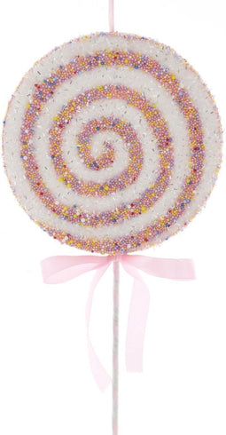 Kurt s. Adler - 21 inch Styrofoam Lollipop Pick 5x5x10 cm kerstorna...
