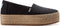 TOMS Valencia - Dames Espadrilles - Zachte stof met elastiek - Zwart - Maat 37
