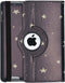Tablet Hoes Geschikt voor iPad 2 (2011) 9.7 inch /iPad 3 (2012) 9.7 inch / iPad 4 (2012) 9.7 inch - 360° Draaibare Design Bookcase - Meerkleurig /Gouden Sterren