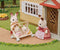 Sylvanian Families 5533 - Wandelwagen drieling - Inclusief zitje en zonnedak (4 onderdelen)