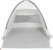 vidaXL - Strandtent - 3-persoons - waterdicht - grijs