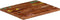 vidaXL - Tafelblad - rechthoekig - 60x50x2,5 - cm - massief - gerecycled - hout