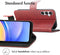 iMoshion Hoesje Geschikt voor Samsung Galaxy A15 (5G) / A15 (4G) Hoesje Met Pasjeshouder - iMoshion Luxe Bookcase - Rood