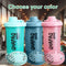 Shaker Proteineshaker, 500 ml met poedervak, schroefdeksel, BPA-vrij, lekvrij, fitnessstudio, mixbek