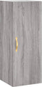 vidaXL - Hangkast - 34,5x34x90 - cm - grijs - sonoma - eikenkleurig