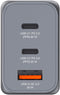 Verbatim GNC-65 - GaN Oplader - 3 Poorten 65W USB A/C