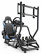 VDD Gaming - Race simulator - Volledig verstelbaar - Zwart/Blauw