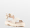PS Poelman SATURNOS - Dames Sandalen - Chunky - Crème - Maat 36