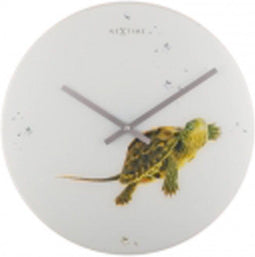 Turtle wandklok wit - NeXtime