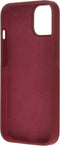 Mobiparts iPhone 14 - Silicone Cover - Krasbestendig - Plum Red
