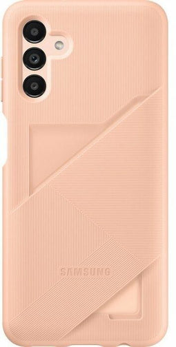 Samsung Galaxy A13 5G - Card Slot Back Cover - Opbergruimte voor 2 pasjes - Oranje