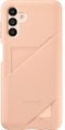 Samsung Galaxy A13 5G - Card Slot Back Cover - Opbergruimte voor 2 pasjes - Oranje