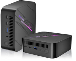 Blackview MP100 - Mini PC - AMD Ryzen™ 7 5825U 4.5 GHz 16GB DDR4 1TB SSD 4K UHD - Zwart