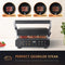 JAP Appliances Integrill - Contactgrill - PFAS-vrij - 2000W - 120ºC tot 230ºC - Zwart