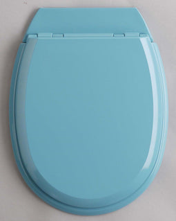 Allibert ATLAS - Wc-bril - Afklikbaar - Turquoise