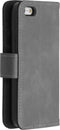iMoshion Hoesje Geschikt voor iPhone SE (2016) / 5 / 5s Hoesje Met Pasjeshouder - iMoshion Luxe Bookcase - Grijs
