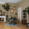 Light & Living Kast CHISA hout zwart 180 x 55 x 40
