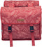 New Looxs Fiori Double Forest Dubbele Fietstas - 30 liter - Rood