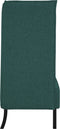 vidaXL - Hoge - Rug - Bank - Donkergroen - 109x56x121 - cm - Stof