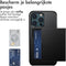 iMoshion Hoesje Geschikt voor iPhone 13 Pro Hoesje - Ruimte voor 2 pasjes - iMoshion Backcover met pasjeshouder - Zwart