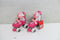 Nijdam Feather Drops - Rolschaatsen - Verstelbaar - Roze - Maat 25-28