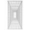 vidaXL - Schanskorfmuur - met - deksel - 600x50x100 - cm - gegalvaniseerd - staal