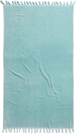 Seahorse Lush - Strandlaken Hamam - 100 x 180 cm - Celadon