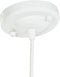 Plafondlamp DKD Home Decor Wit Natuurlijk Lichtbruin Kristal 50 W 70 x 70 x 20 cm