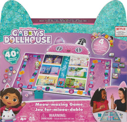 Gabby's Poppenhuis - Bordspel - Met 4 kattenoorhoofdbanden - Gabbys Poppenhuis