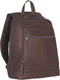 Chesterfield James Leren Laptop Rugzak - 14 inch - Bruin