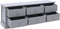 vidaXL - Tv-meubel - 108x30x40 - cm - massief - paulowniahout - donkergrijs