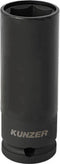 Kunzer 7RKSL03 Dopsleutelinzetstuk 22.5 mm 7/8 1/2 (12.5 mm)